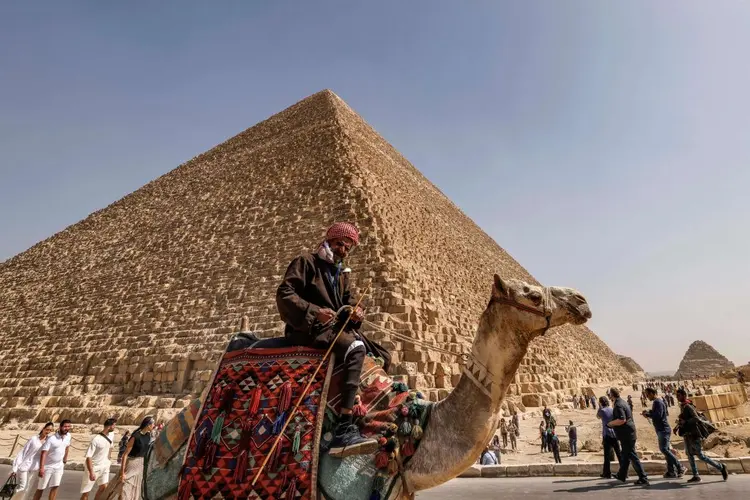 Hidden corridor discovered inside the Great Pyramid of Giza.