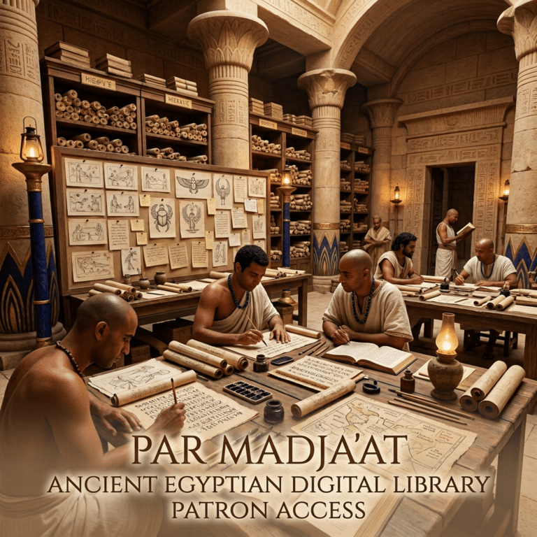 Access to the Par Madja’at Ancient Egyptian Library - Par Madja’at ...